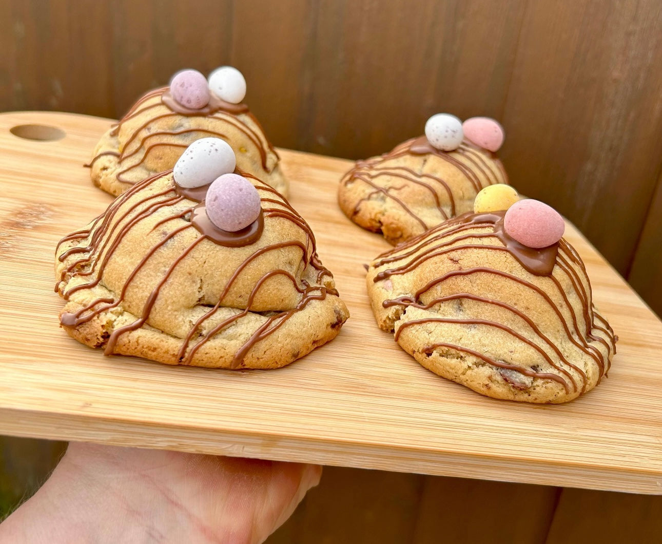 4 Mini Eggs NYC Easter Cookies