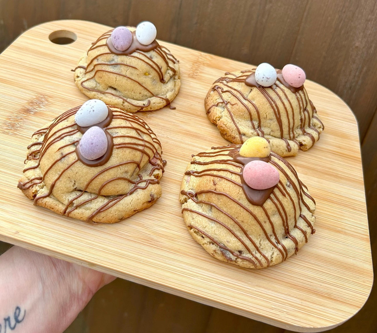 4 Mini Eggs NYC Easter Cookies