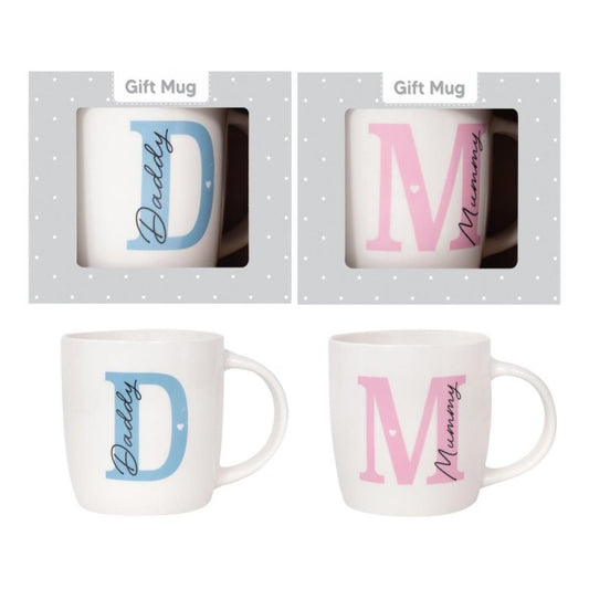 Mummy and Daddy Box Gfit Mugs