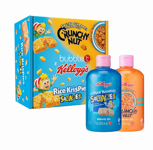Kellogg's Crunchy Nut & Squares Shower Gel ( 2 x 500ml)